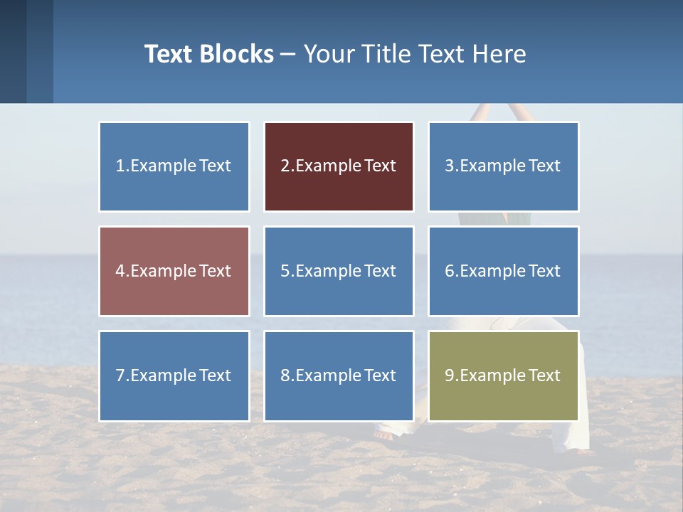 Caucasian Retirement Single PowerPoint Template