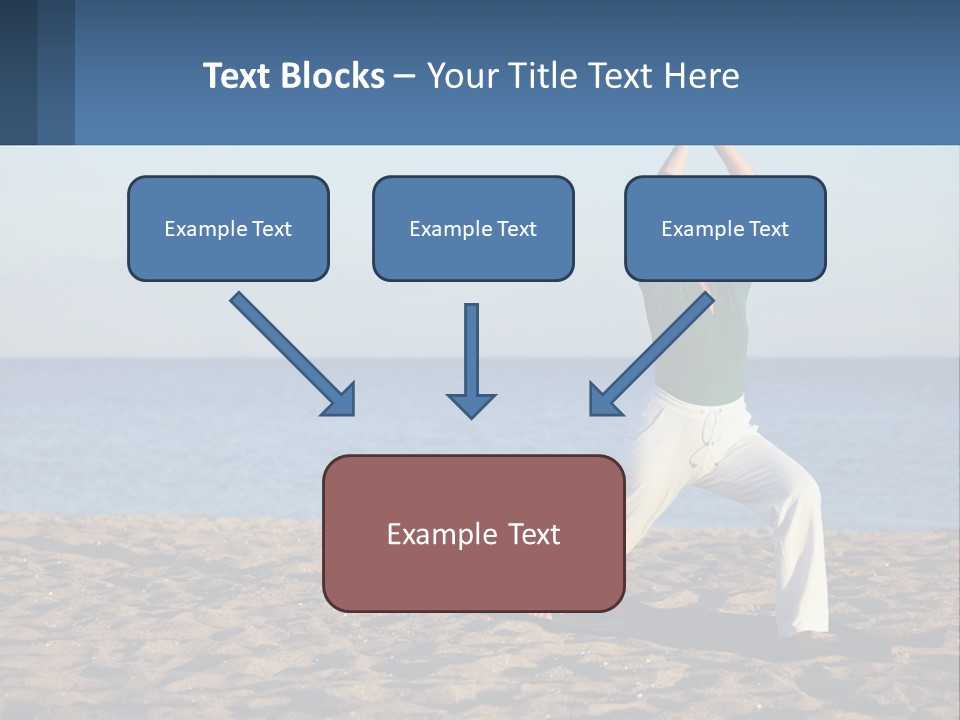 Caucasian Retirement Single PowerPoint Template