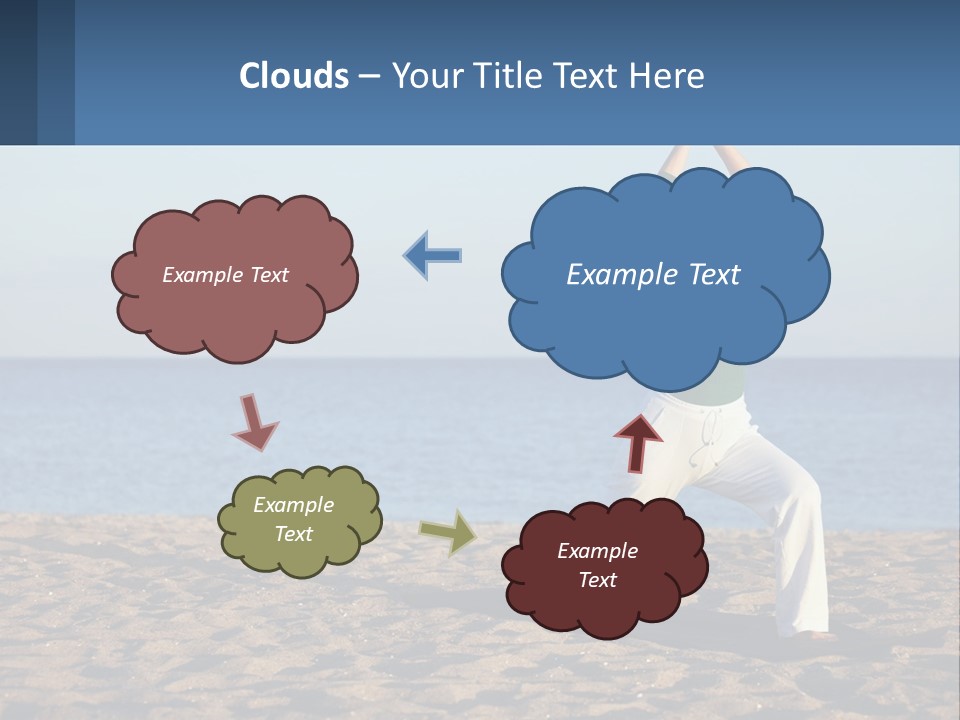 Caucasian Retirement Single PowerPoint Template