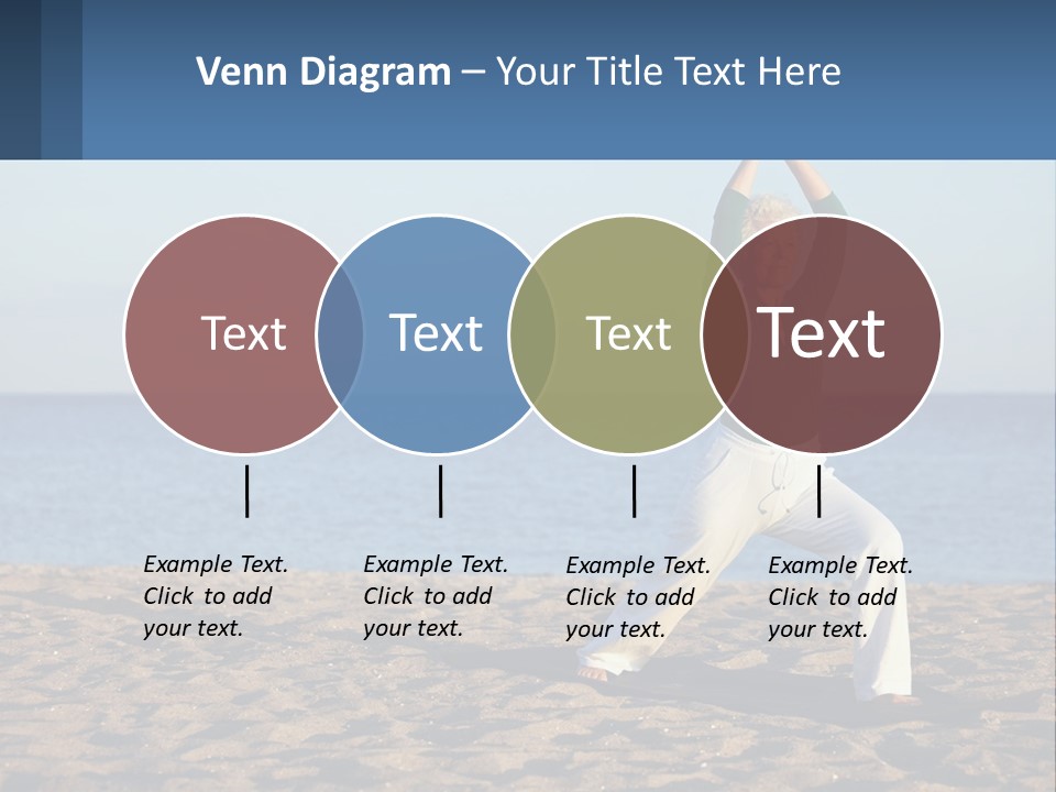 Caucasian Retirement Single PowerPoint Template