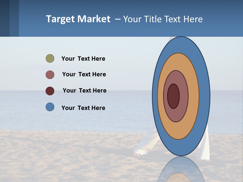 Caucasian Retirement Single PowerPoint Template