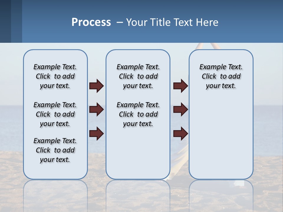 Caucasian Retirement Single PowerPoint Template