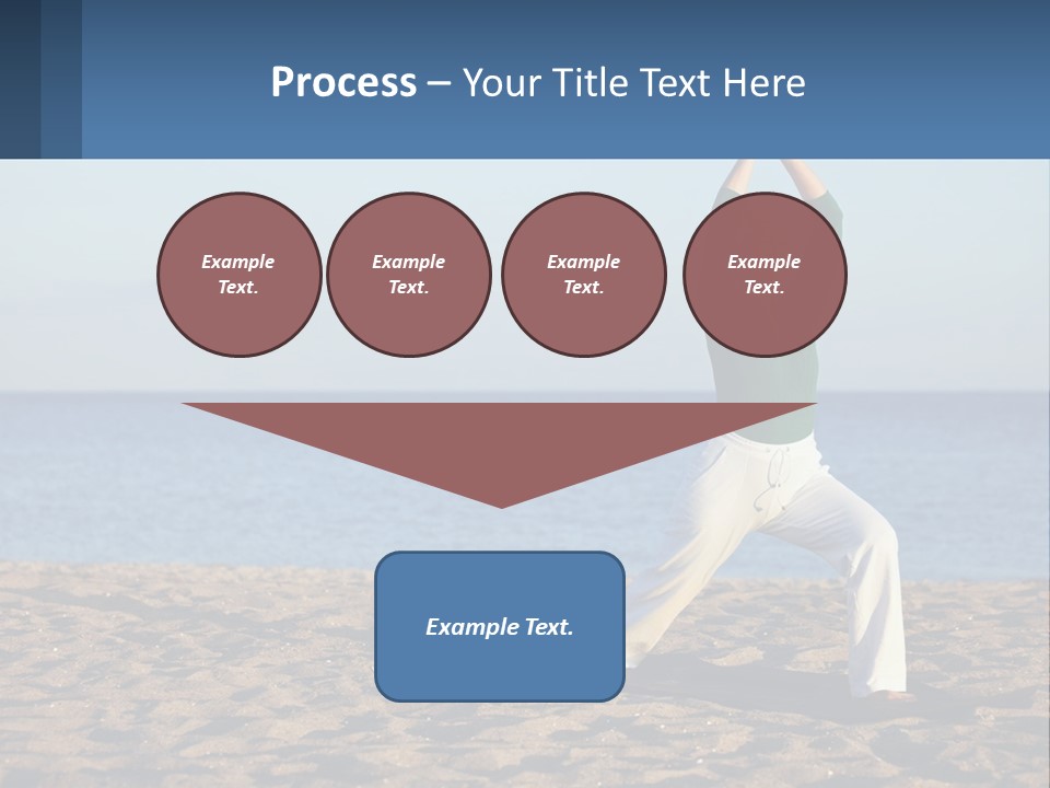 Caucasian Retirement Single PowerPoint Template