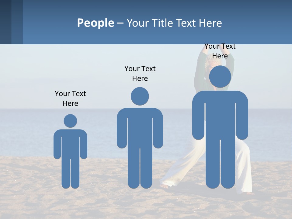 Caucasian Retirement Single PowerPoint Template