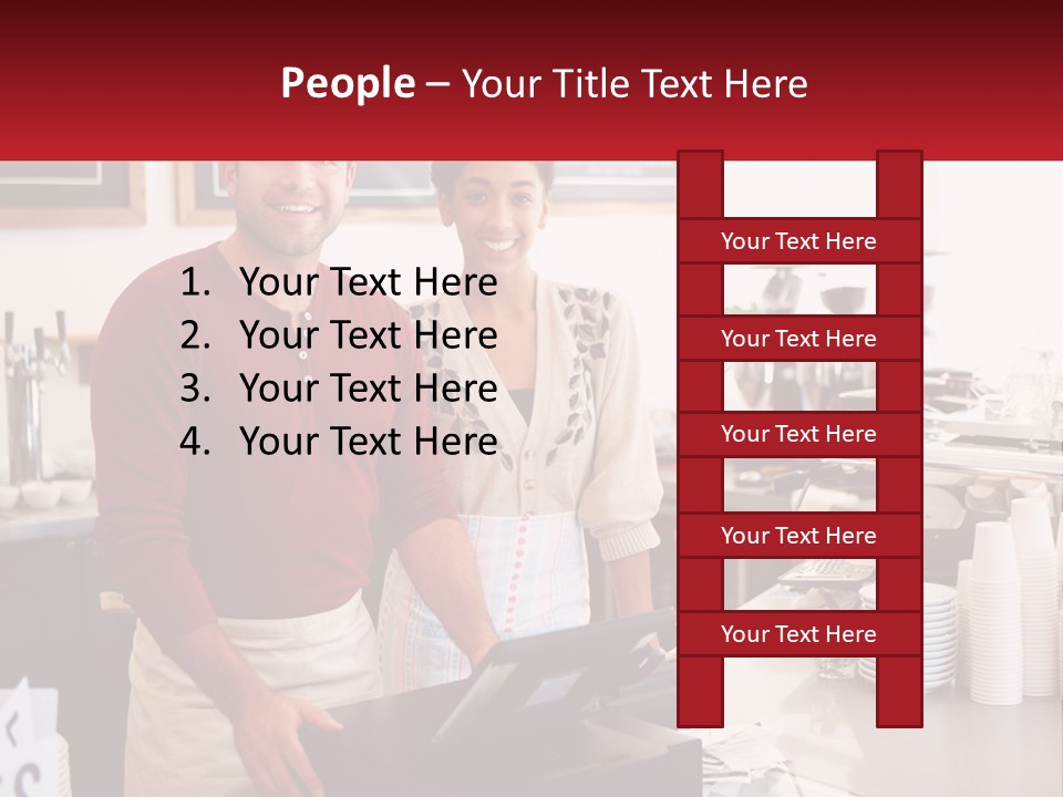 Beach Coastal Portrait PowerPoint Template