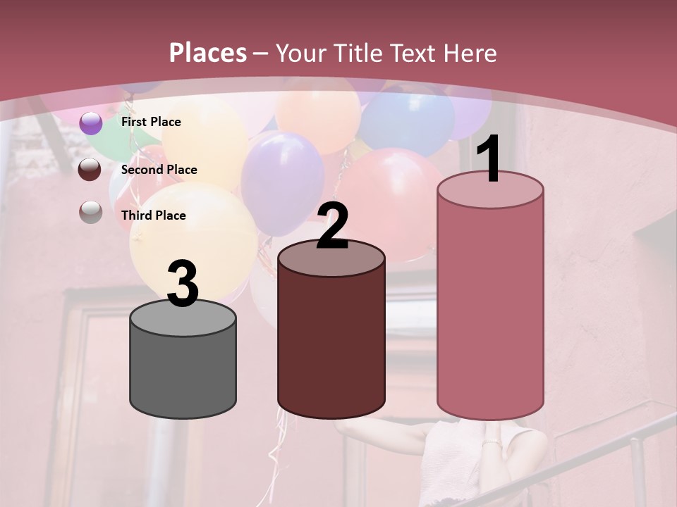 Older Woman Coastal PowerPoint Template