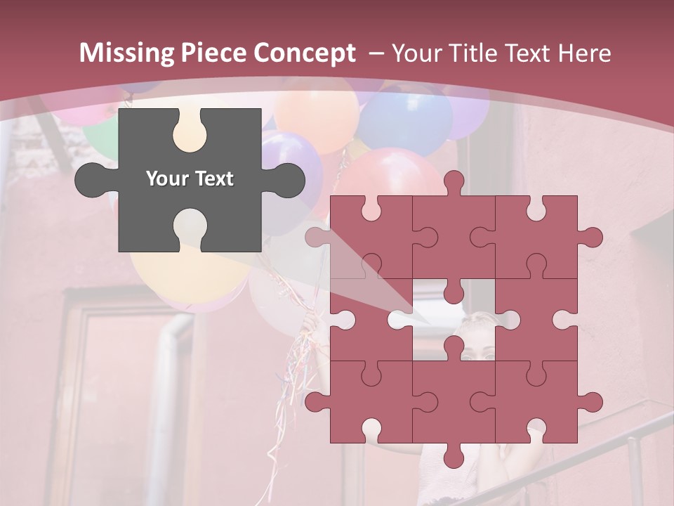 Older Woman Coastal PowerPoint Template