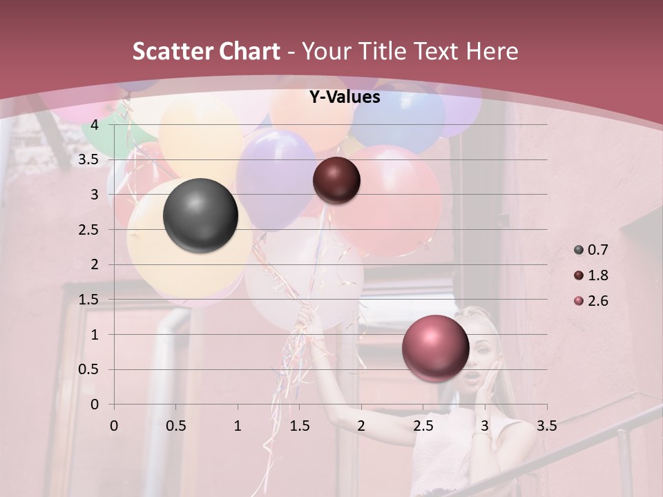 Older Woman Coastal PowerPoint Template
