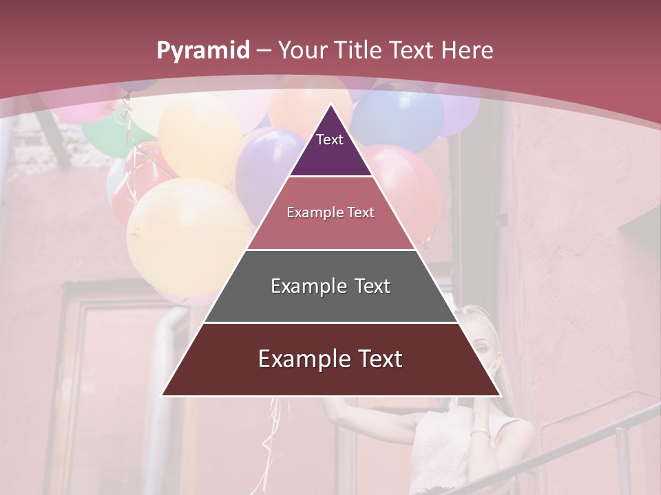 Older Woman Coastal PowerPoint Template