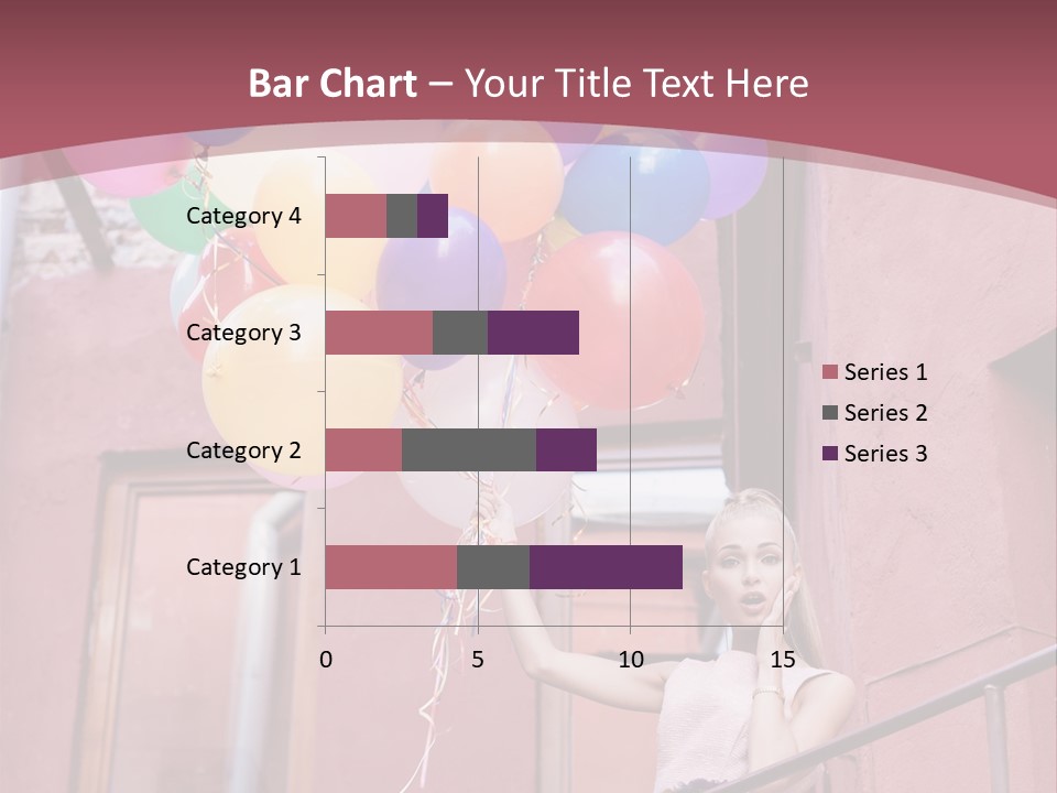 Older Woman Coastal PowerPoint Template