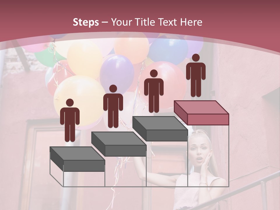 Older Woman Coastal PowerPoint Template