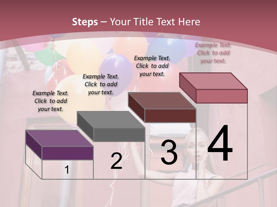 Older Woman Coastal PowerPoint Template