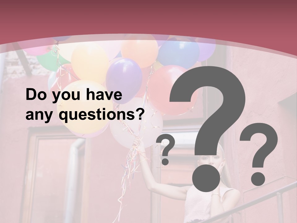 Older Woman Coastal PowerPoint Template