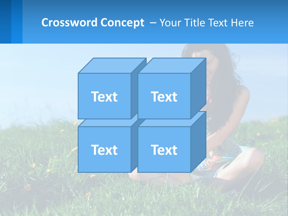 Calm Peaceful Coast PowerPoint Template