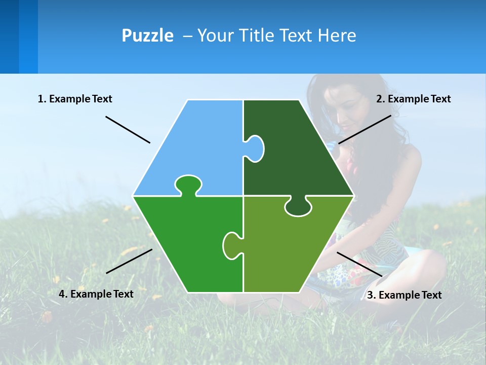 Calm Peaceful Coast PowerPoint Template