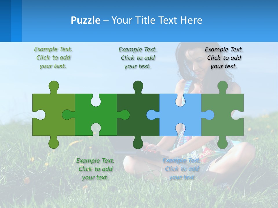 Calm Peaceful Coast PowerPoint Template