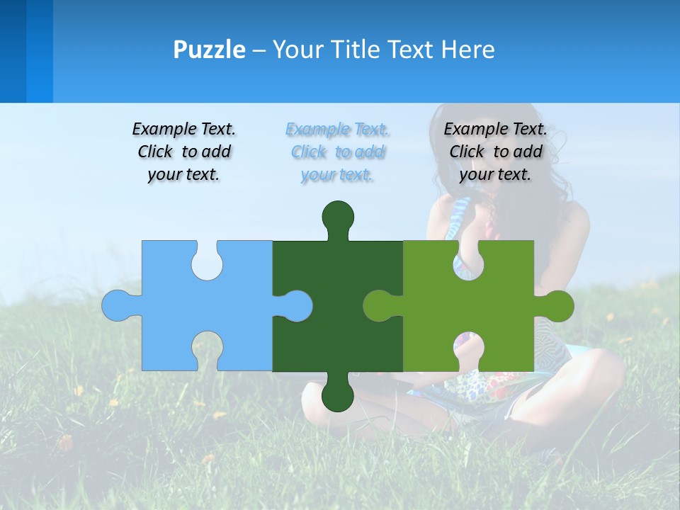 Calm Peaceful Coast PowerPoint Template