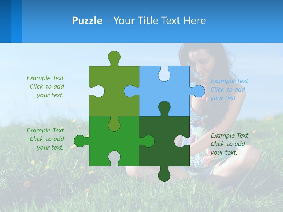 Calm Peaceful Coast PowerPoint Template