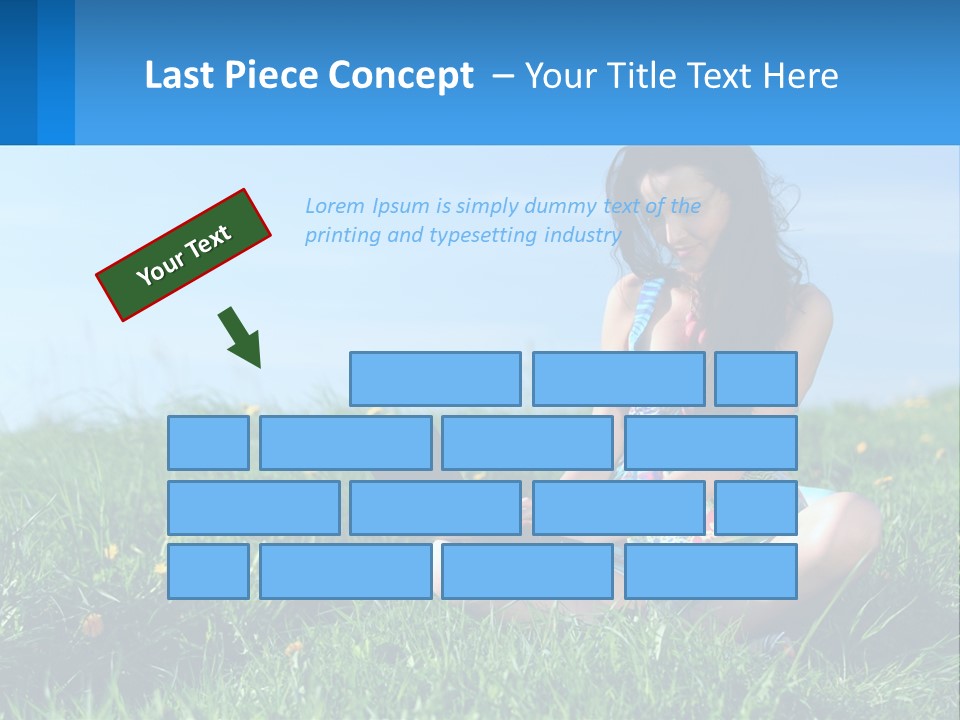 Calm Peaceful Coast PowerPoint Template