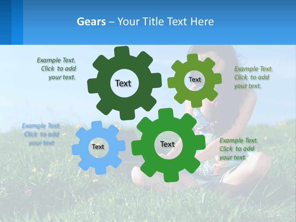 Calm Peaceful Coast PowerPoint Template