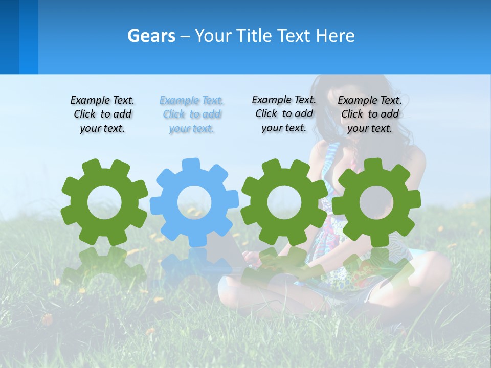 Calm Peaceful Coast PowerPoint Template