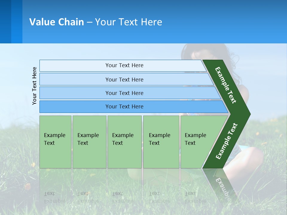 Calm Peaceful Coast PowerPoint Template