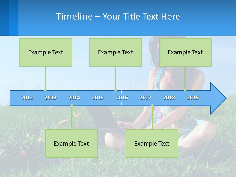 Calm Peaceful Coast PowerPoint Template