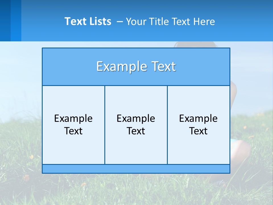 Calm Peaceful Coast PowerPoint Template