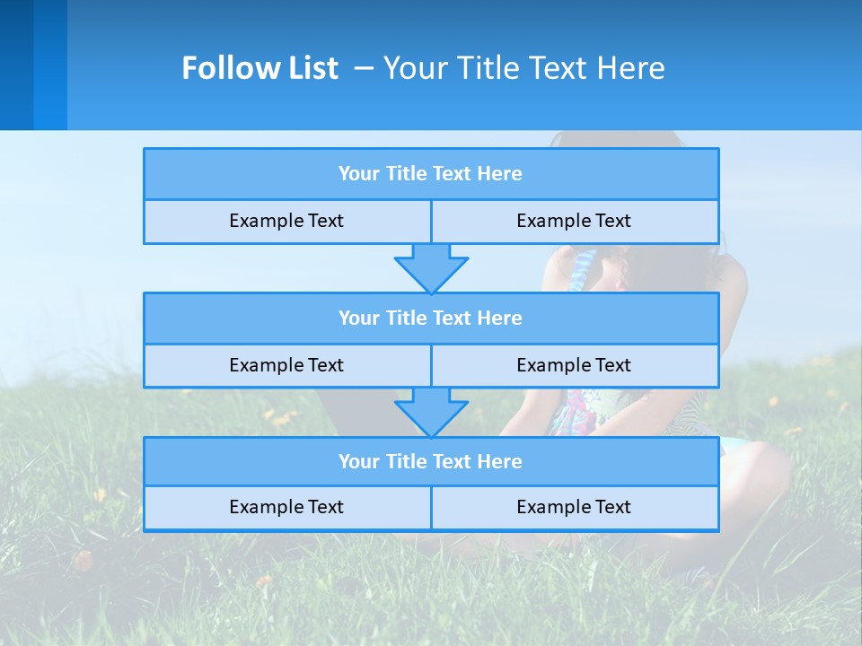 Calm Peaceful Coast PowerPoint Template