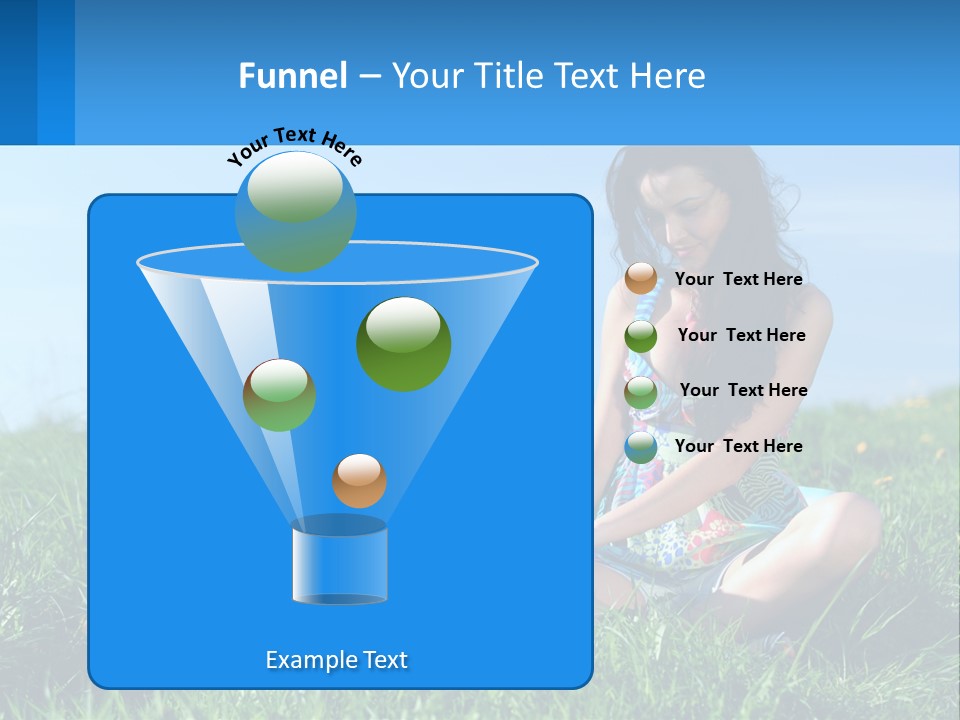 Calm Peaceful Coast PowerPoint Template
