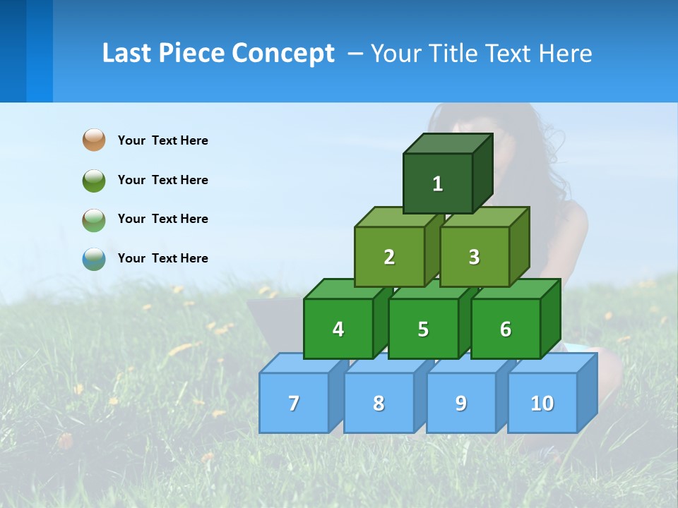 Calm Peaceful Coast PowerPoint Template