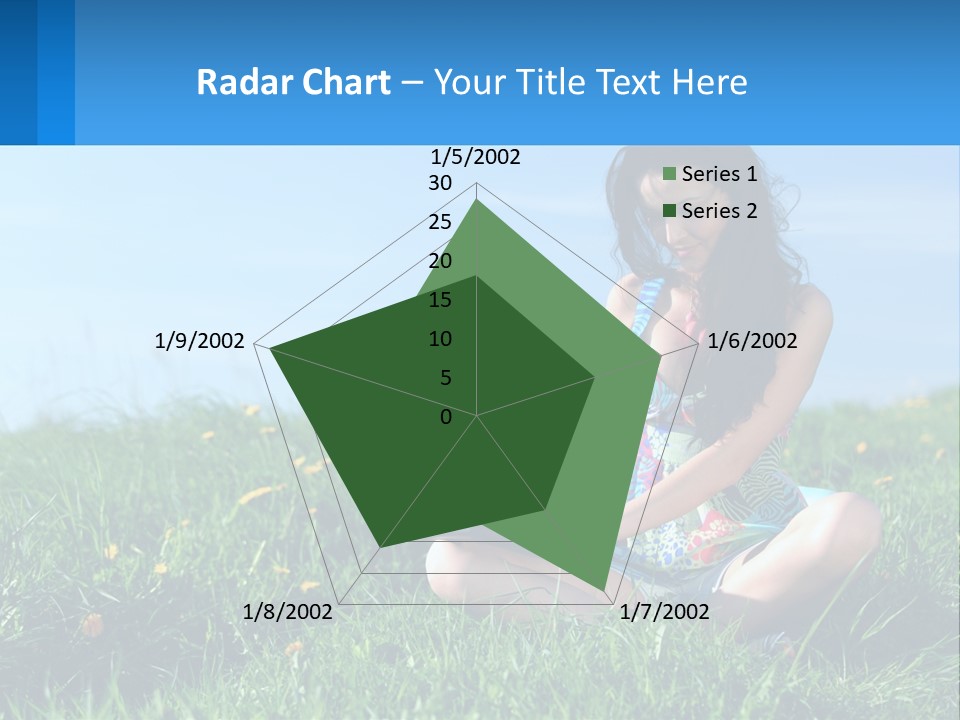 Calm Peaceful Coast PowerPoint Template