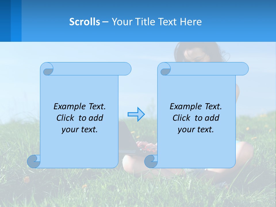 Calm Peaceful Coast PowerPoint Template