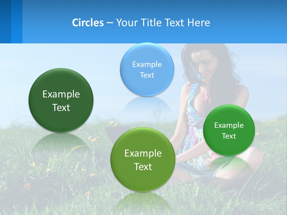 Calm Peaceful Coast PowerPoint Template