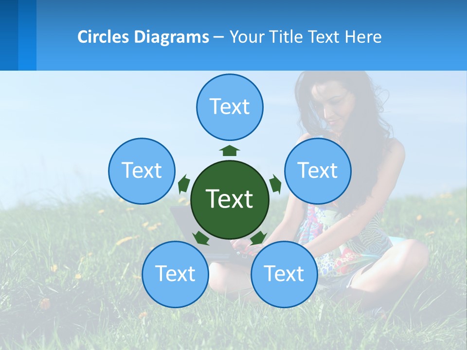 Calm Peaceful Coast PowerPoint Template