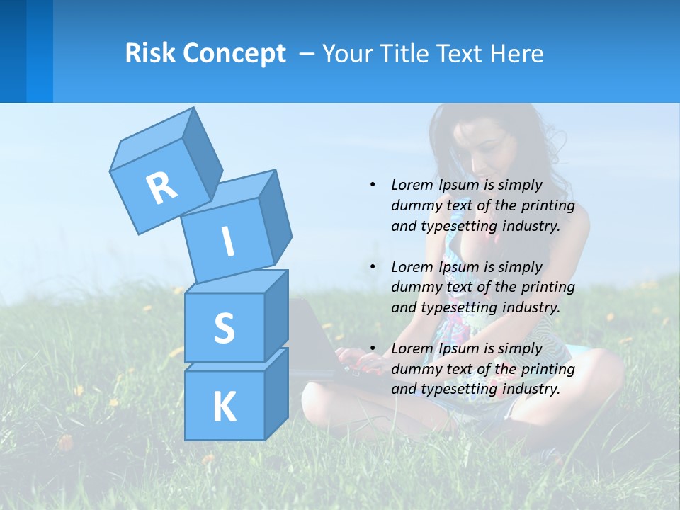 Calm Peaceful Coast PowerPoint Template