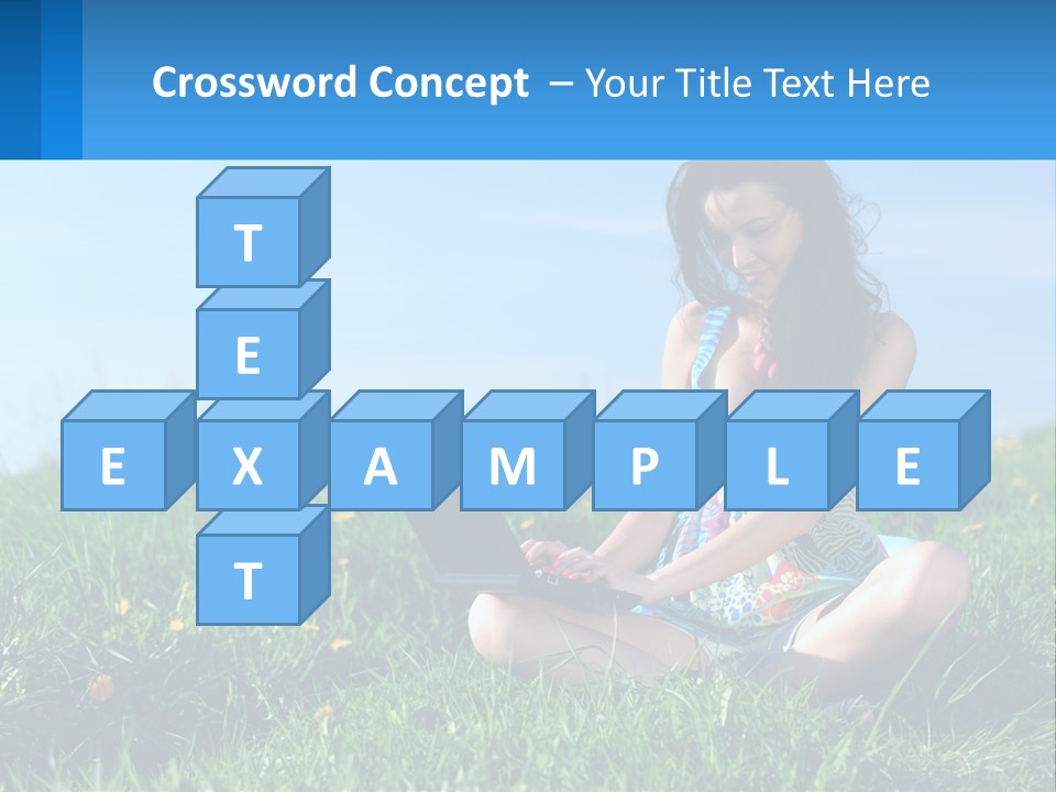 Calm Peaceful Coast PowerPoint Template