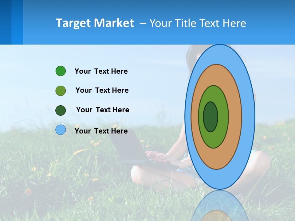 Calm Peaceful Coast PowerPoint Template