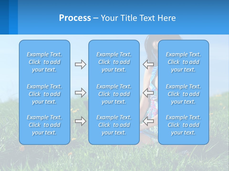 Calm Peaceful Coast PowerPoint Template