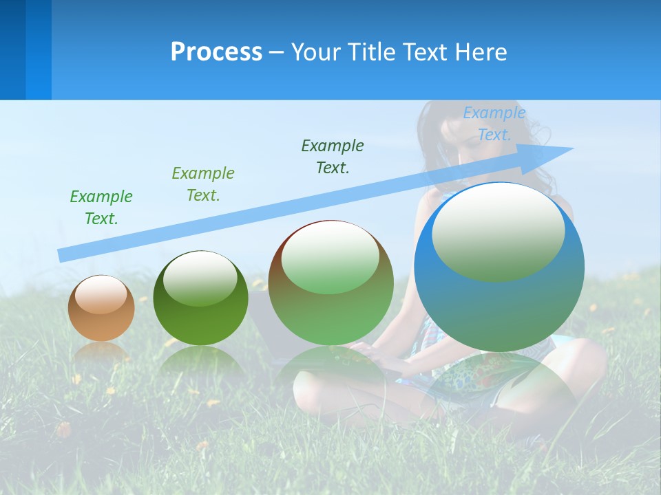 Calm Peaceful Coast PowerPoint Template