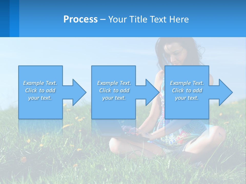 Calm Peaceful Coast PowerPoint Template