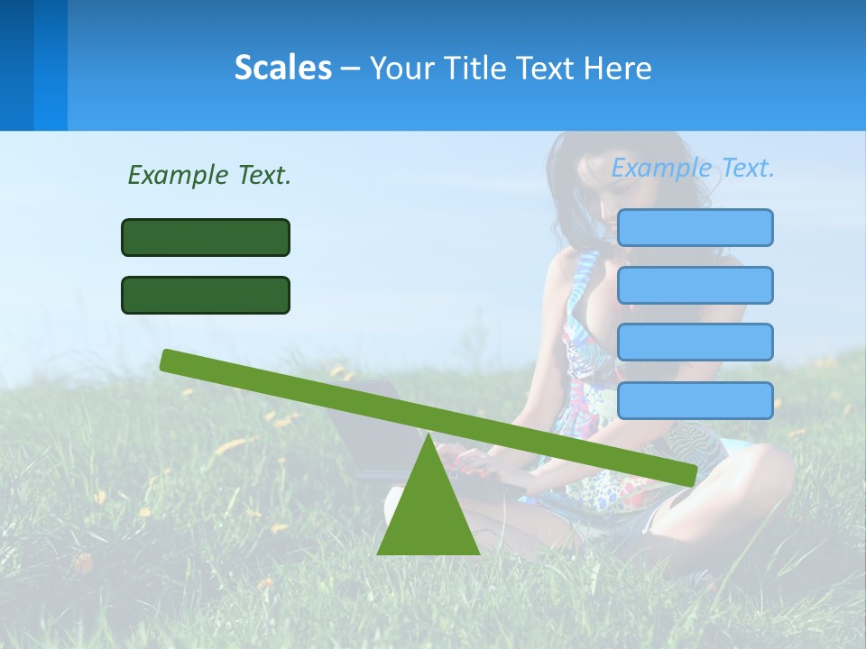 Calm Peaceful Coast PowerPoint Template