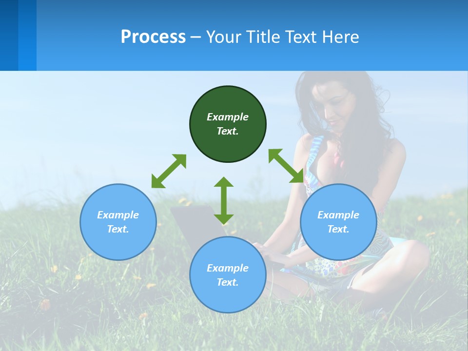 Calm Peaceful Coast PowerPoint Template
