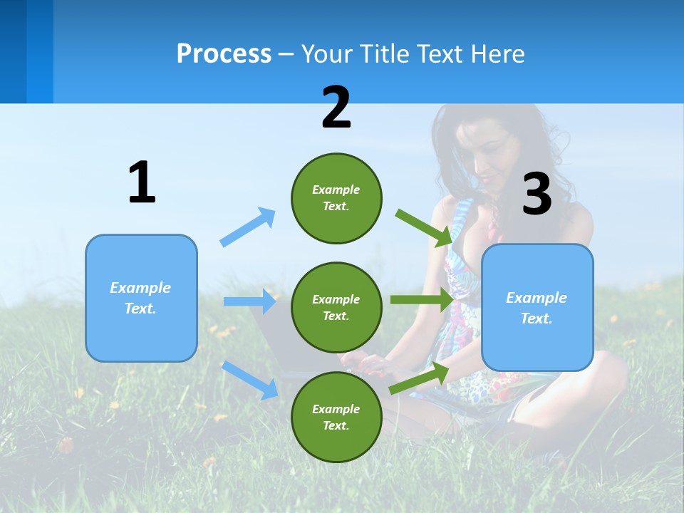 Calm Peaceful Coast PowerPoint Template