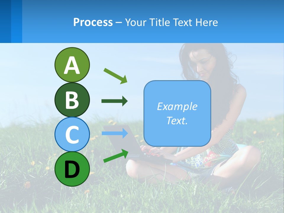 Calm Peaceful Coast PowerPoint Template