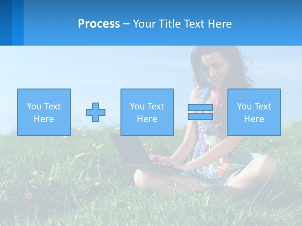Calm Peaceful Coast PowerPoint Template