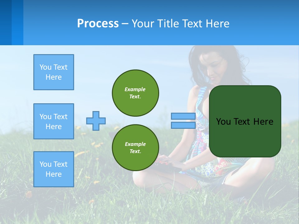 Calm Peaceful Coast PowerPoint Template