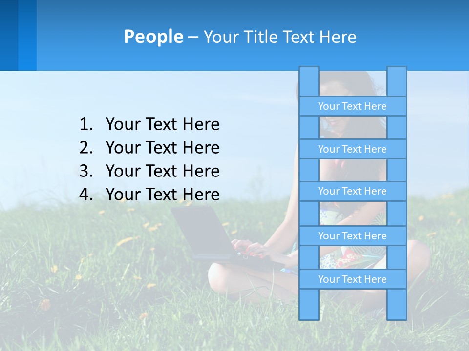 Calm Peaceful Coast PowerPoint Template