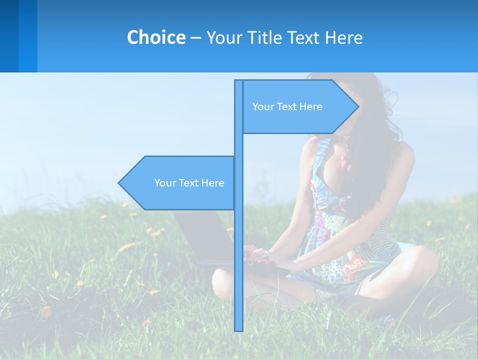 Calm Peaceful Coast PowerPoint Template
