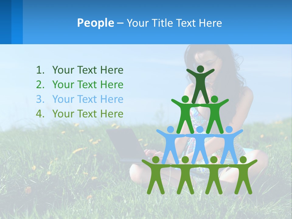 Calm Peaceful Coast PowerPoint Template